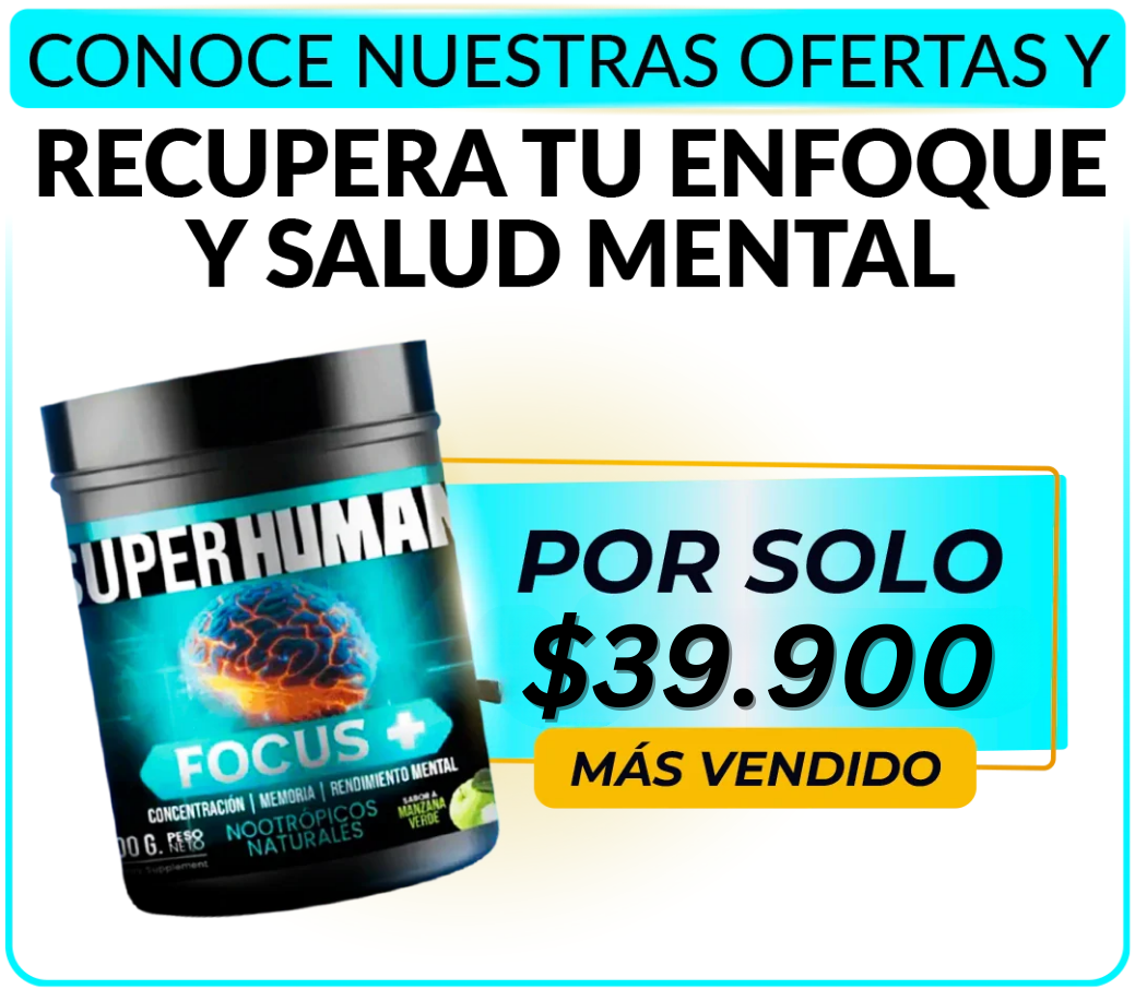 Focus Plus - SuperHuman™ Máximo Rendimiento Mental y Productivo PG