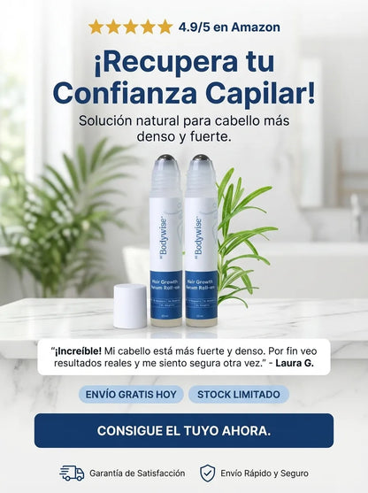 Roll-on Capilar Bodywise Cabello Fuerte